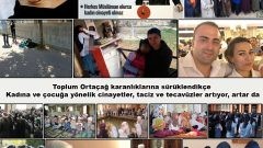 Toplum Ortaçağ karanlıklarına sürüklendikçe Kadına ve çocuğa yönelik cinayetler, taciz ve tecavüzler artıyor, artar da