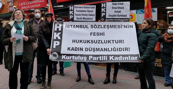 AKP’giller Reisi’nin İstanbul Sözleşmesi’nden Çekilmesinin Üzerinden 3 Yıl Geçti